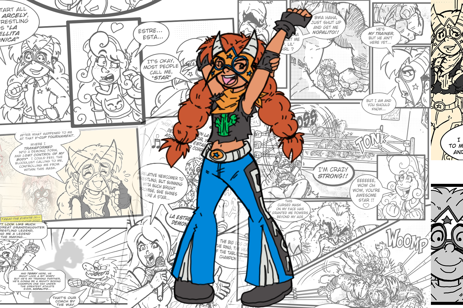 Front design of the card