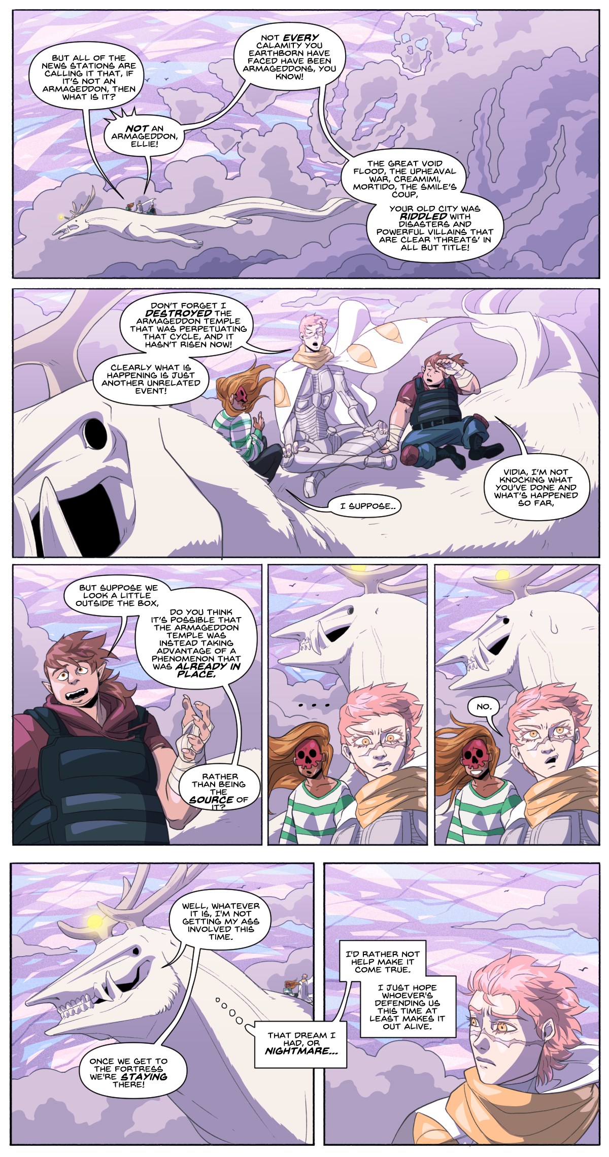 Beneath the Crystal Dome: An Armageddon 2025 Side Story: page 8