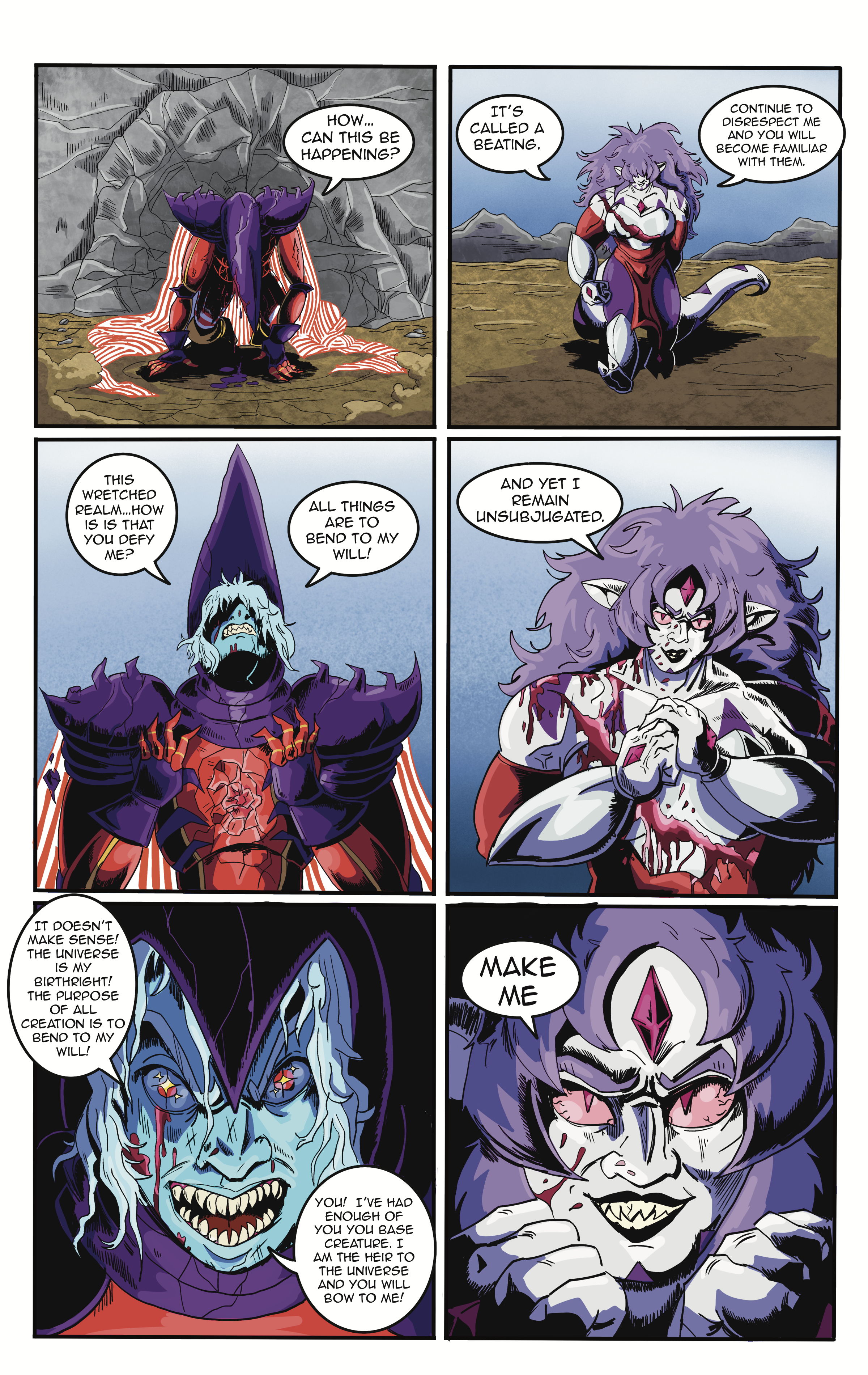 Beneath the Crystal Dome: An Armageddon 2025 Side Story: page 14