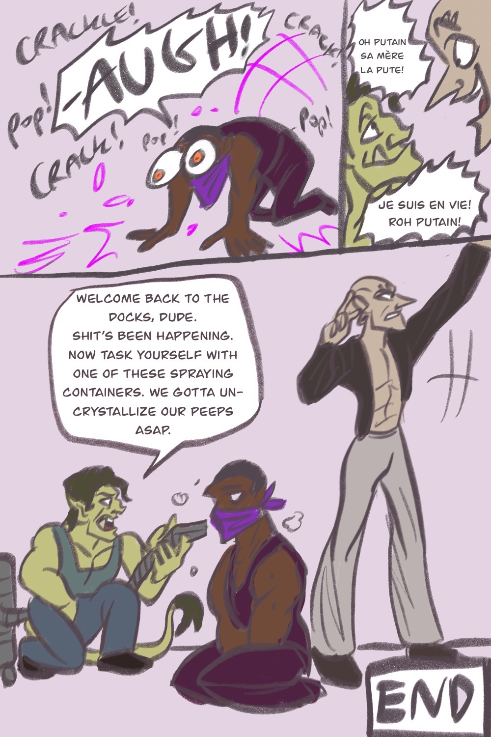 Beneath the Crystal Dome: An Armageddon 2025 Side Story: page 33
