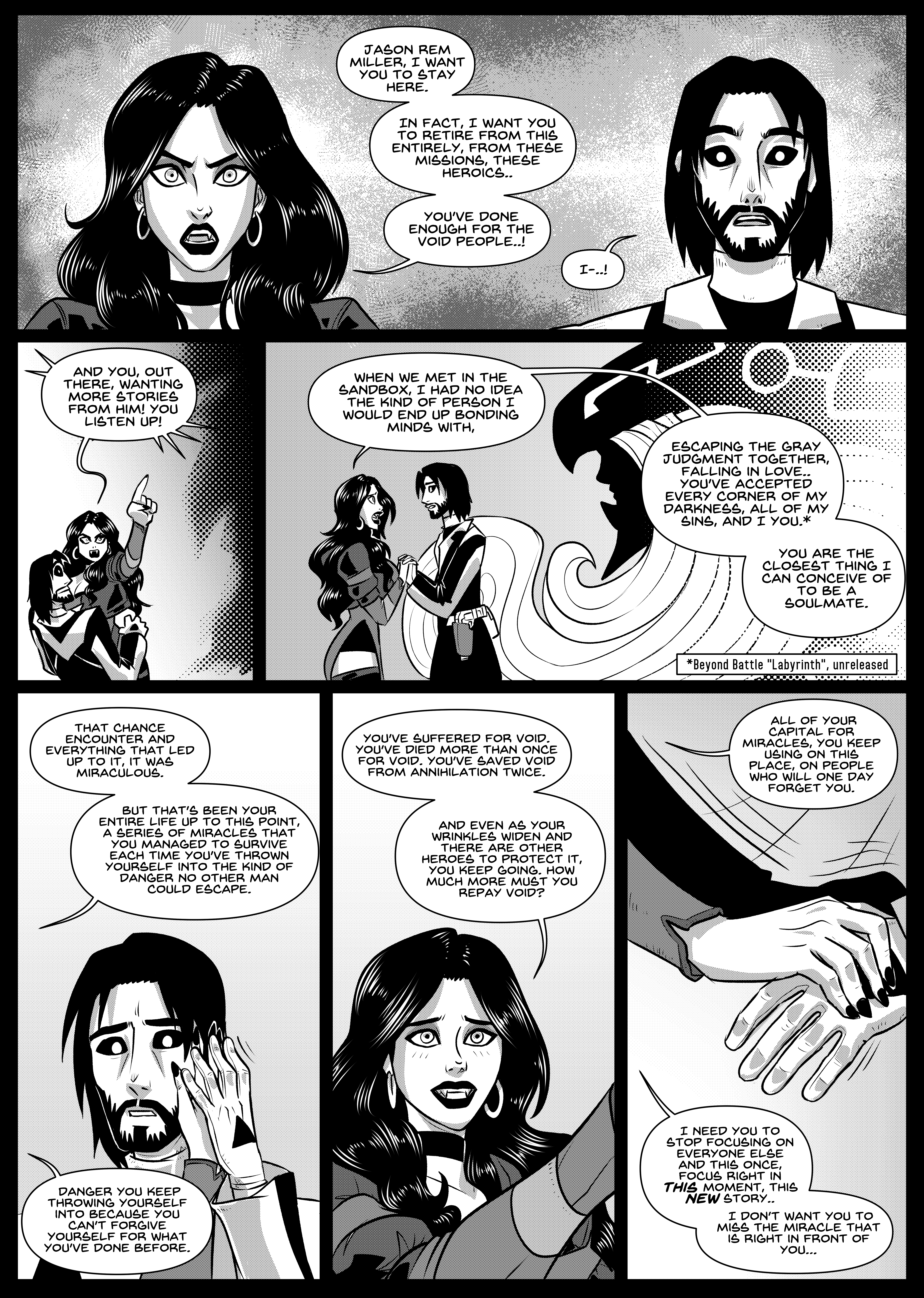 Beneath the Crystal Dome: An Armageddon 2025 Side Story: page 40