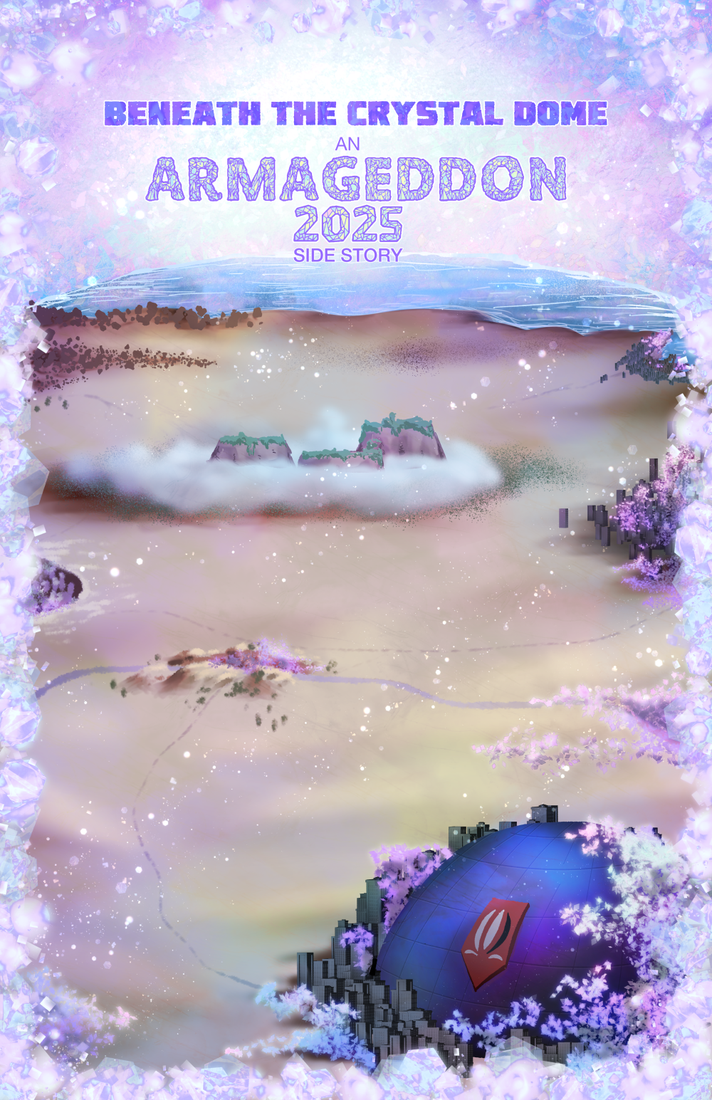 Beneath the Crystal Dome: An Armageddon 2025 Side Story: page 1