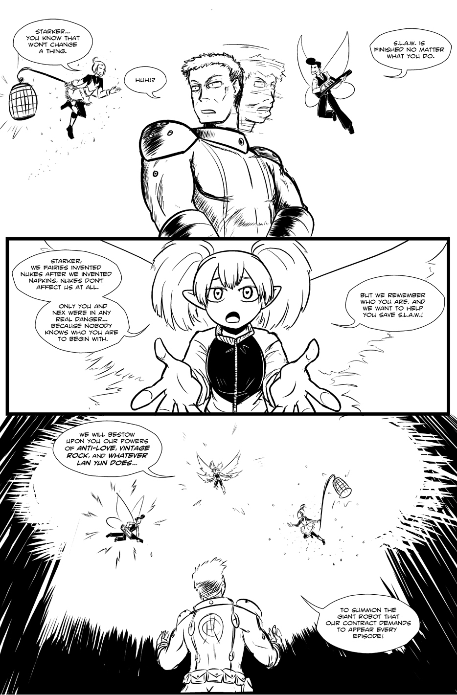 Fairies in Space: page 3
