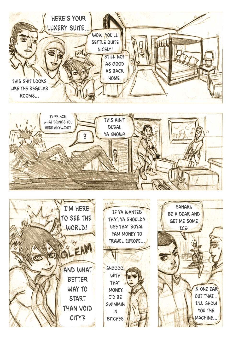 Psychic Prince vs Sanari binte Abbas vs Sonny del Salvador: page 2