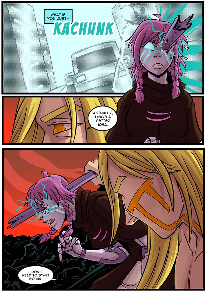 Love Child Tag Team Death Tournament, Round 1: page 8