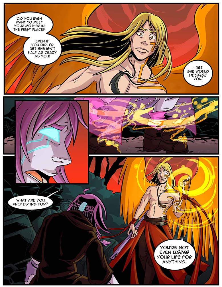 Love Child Tag Team Death Tournament, Round 1: page 10