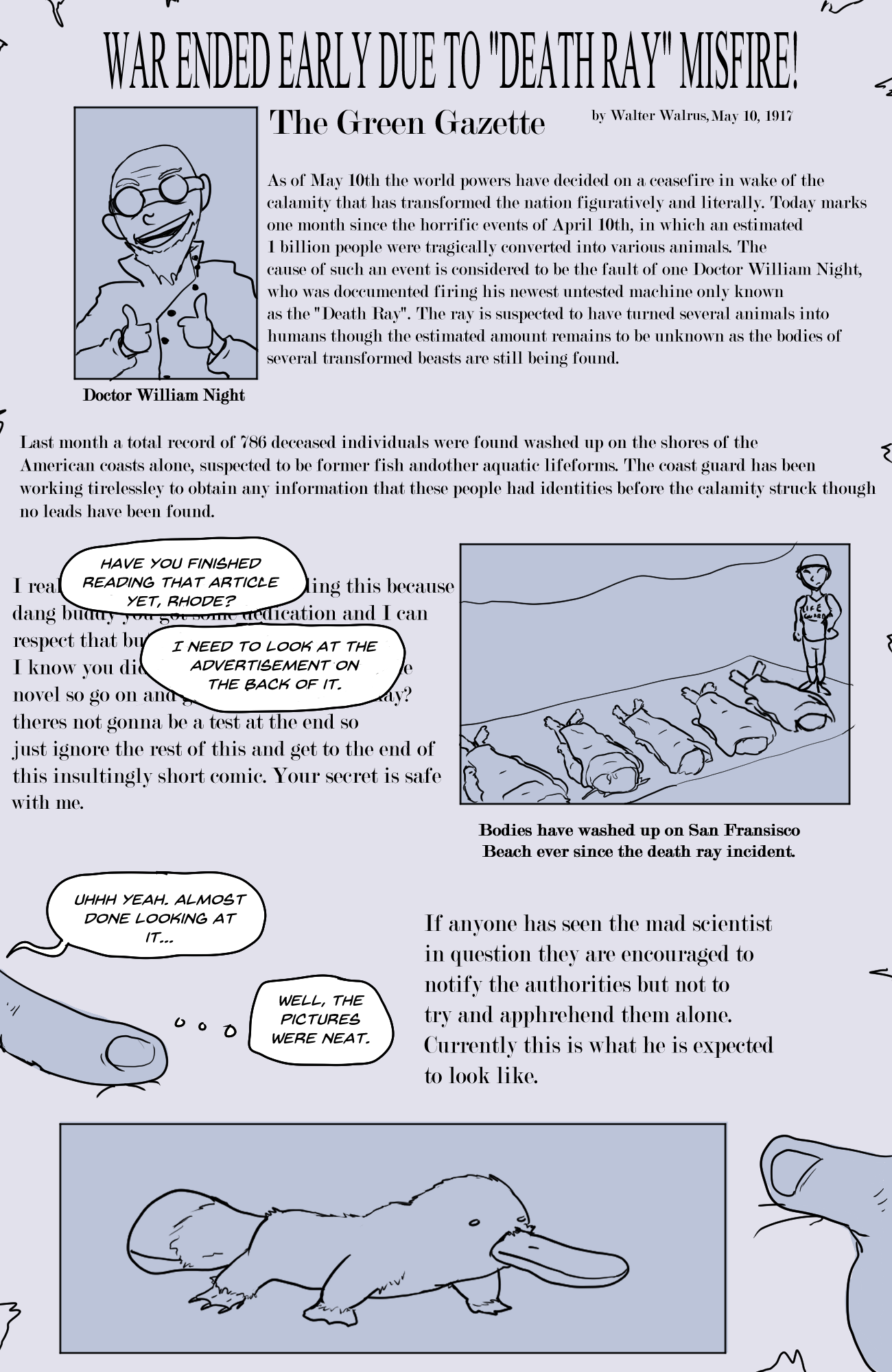 One-Shot Comic Battle: page 4