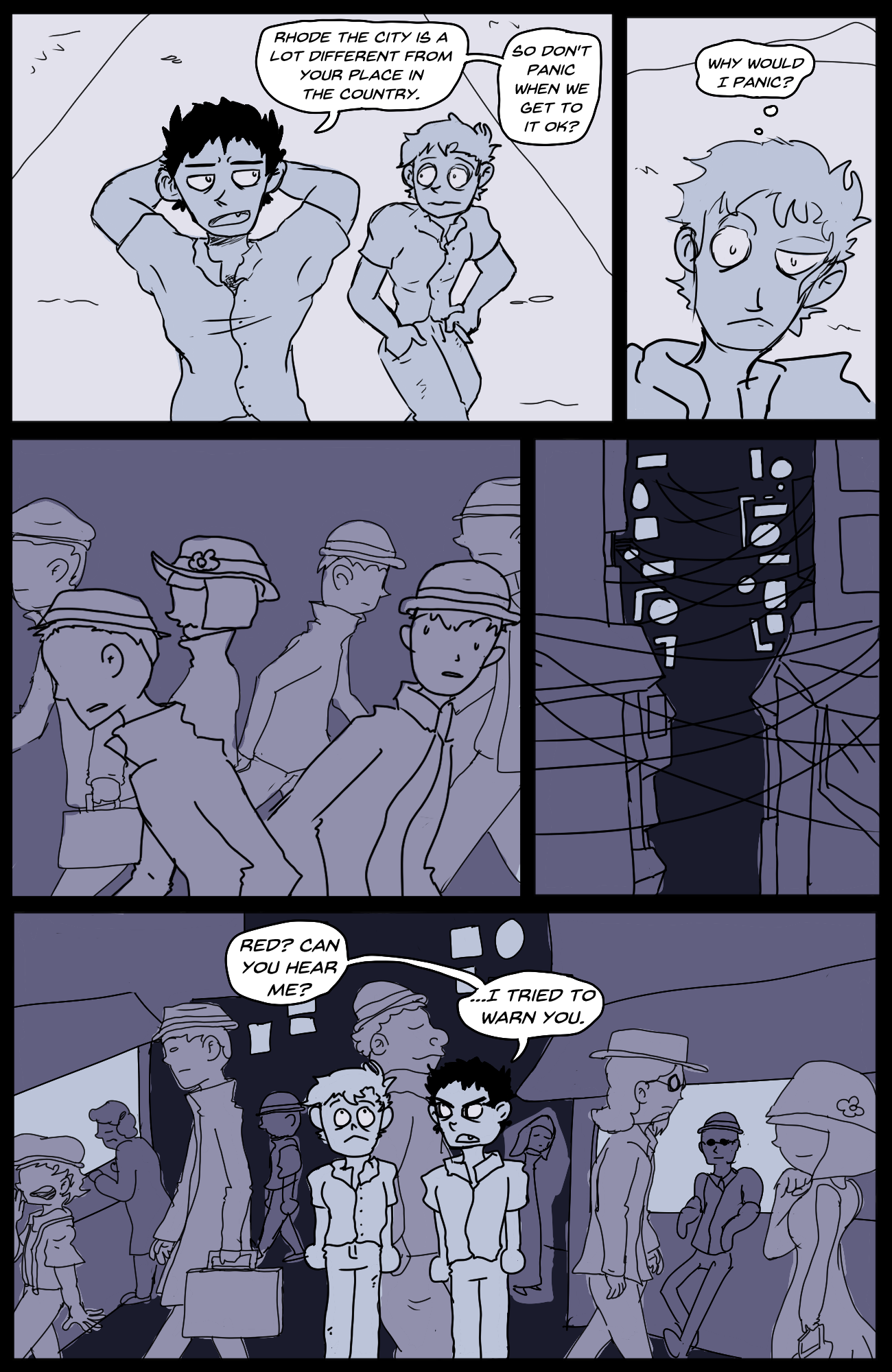 One-Shot Comic Battle: page 8